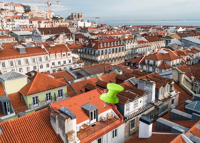 Downtown-terrasse Fabelhafte Aussichten Romantisches Penthouse By Interhome Lisbon